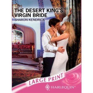 The Desert King's Virgin Bride (Romance Large Print)