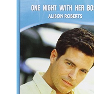 One Night With Her Boss (Mills & Boon Largeprint Medical) (Medical Romance Large Print)