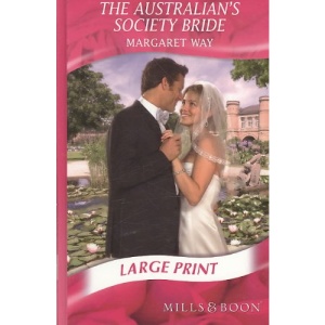 The Australian's Society Bride (Mills & Boon Largeprint Romance) (Romance Large Print)