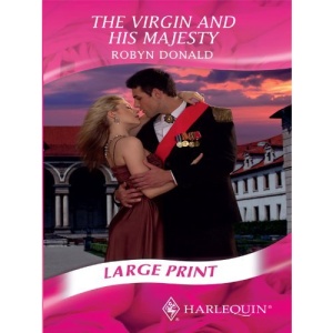 The Virgin and His Majesty (Mills & Boon Largeprint Romance) (Romance Large Print)