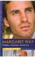 Wealthy Australian, Secret Son (Mills & Boon Largeprint Romance)