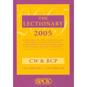 Common Worship Lectionary 2005