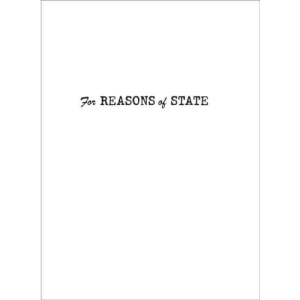 For Reasons of State (Whitney Museum of American Art): Independent Study Program