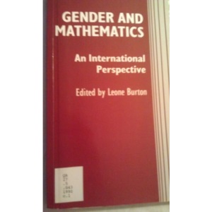 Gender and Mathematics: An International Perspective (Education Series)