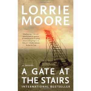 A gate at the stairs