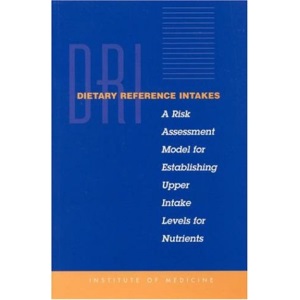 Dietary Reference Intakes: A Risk Assessment Model for Establishing Upper Intake Levels for Nutrients (Compass Series)