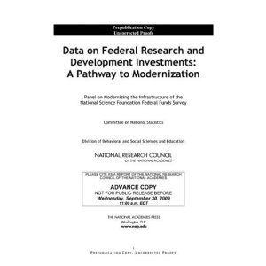 Data on Federal Research and Development Investments: A Pathway to Modernization