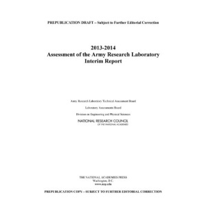 2013-2014 Assessment of the Army Research Laboratory: Interim Report
