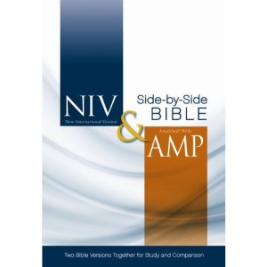 NIV and Amplified Side-by-Side Bible