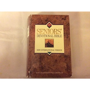 New International Version Seniors' Devotional Bible: With Life-Affirming Daily Devotions (Niv Devotional/Plain)