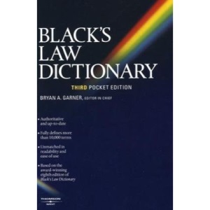 Black's Law Dictionary: Pocket Edition (Black's Law Pocket Dictionary)