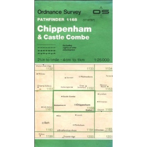 Pathfinder Maps: Chippenham and Castle Combe Sheet 1168 (ST87/97)