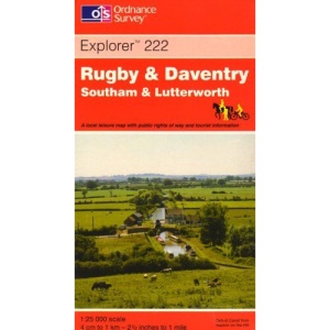 Rugby and Daventry (Explorer Maps)