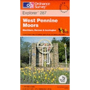 West Pennine Moors, Blackburn, Darwen and Accrington (Explorer Maps)