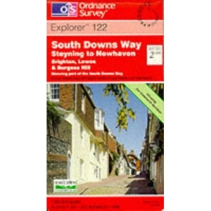 South Downs Way - Steyning to Newhaven (Explorer Maps)