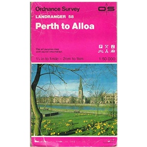 Landranger Maps: Perth and Alloa Sheet 58 (OS Landranger Map)