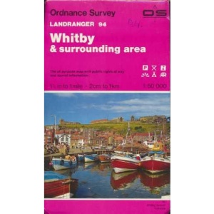Landranger Maps: Whitby and Surrounding Area Sheet 94 (OS Landranger Map)
