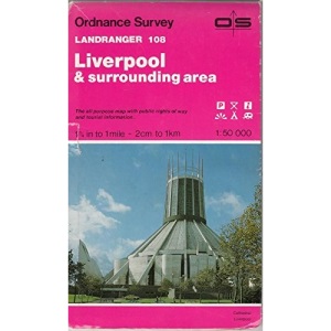 Landranger Maps: Liverpool and Surrounding Area Sheet 108 (OS Landranger Map)
