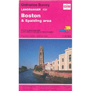 Landranger Maps: Boston and Spalding Area Sheet 131 (OS Landranger Map)