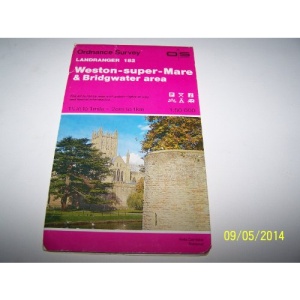 Landranger Maps: Weston-super-Mare and Bridgwater Area Sheet 182 (OS Landranger Map)