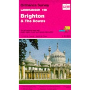 Landranger Maps: Brighton and the Downs Sheet 198 (OS Landranger Map)