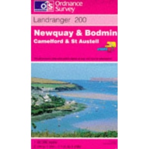 Landranger Map 200 Newquay and Bodmin, Camelford and St.Austell