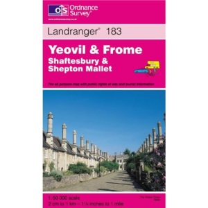 Yeovil and Frome, Shaftesbury and Shepton Mallet (Landranger Maps)