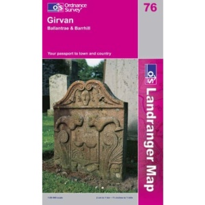 Girvan, Ballantrae and Barrhill (OS Landranger Map Series)