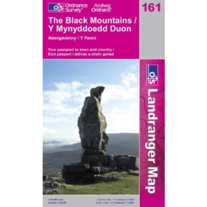 The Black Mountains: Y Mynyddoedd Duon (OS Landranger Map Series)
