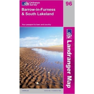 Barrow-in-Furness and South Lakeland (OS Landranger Map)