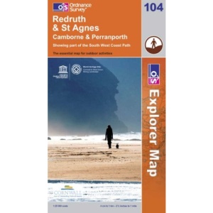 Redruth and St Agnes (OS Explorer Map)