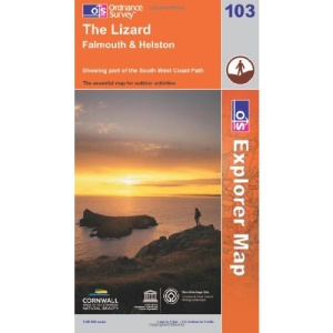 The Lizard, Falmouth and Helston (OS Explorer Map)