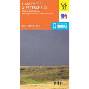 Haslemere & Petersfield Map | Midhurst & Selborne | Ordnance Survey | OS Explorer Map OL33 | England | Walks | Hiking | Maps | Adventure