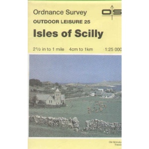 Outdoor Leisure Maps: Isles of Scilly Sheet 25