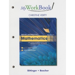 MyWorkBook for Developmental Mathematics