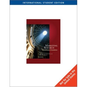 Marketing Research: Methodological Foundations