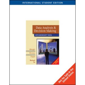 Data Analysis and Decision Making, Revised, International Edition (with CD-ROM and Decision Tools and Statistic Tools Suite)