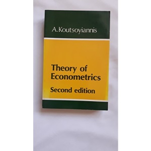 Theory of Econometrics: A Introductory Exposition of Economic Methods