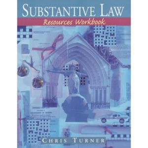 Substantive Law Resources Workbook