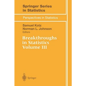 Breakthroughs in Statistics: Volume III: 3 (Springer Series in Statistics)