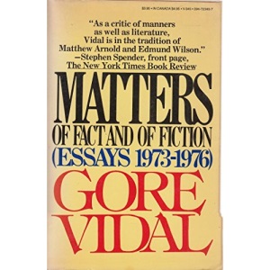 Matters of Fact and of Fiction: Essays- 1973-1976