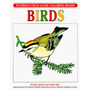 Field Guide to Birds: Colouring Book (Peterson Field Guides)