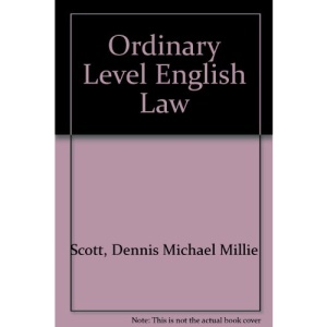 Ordinary Level English Law