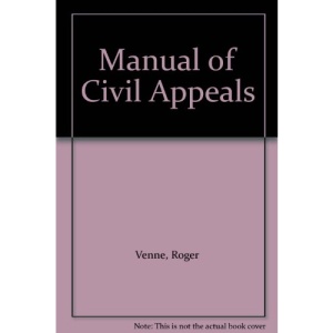Manual of Civil Appeals
