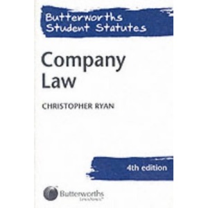 Company Law (Butterworths Student Statutes)