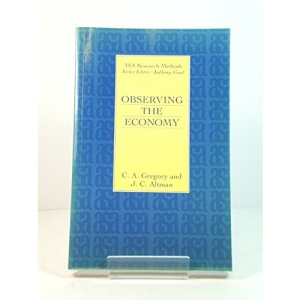 Observing the Economy (Asa Research Methods Series)