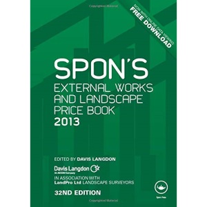 Spon's External Works and Landscape Price Book 2013
