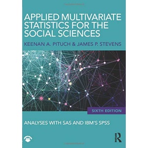 Applied Multivariate Statistics for the Social Sciences