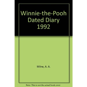 Winnie-the-Pooh Dated Diary 1992