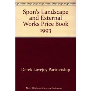 Spon's Landscape and External Works Price Book 1993